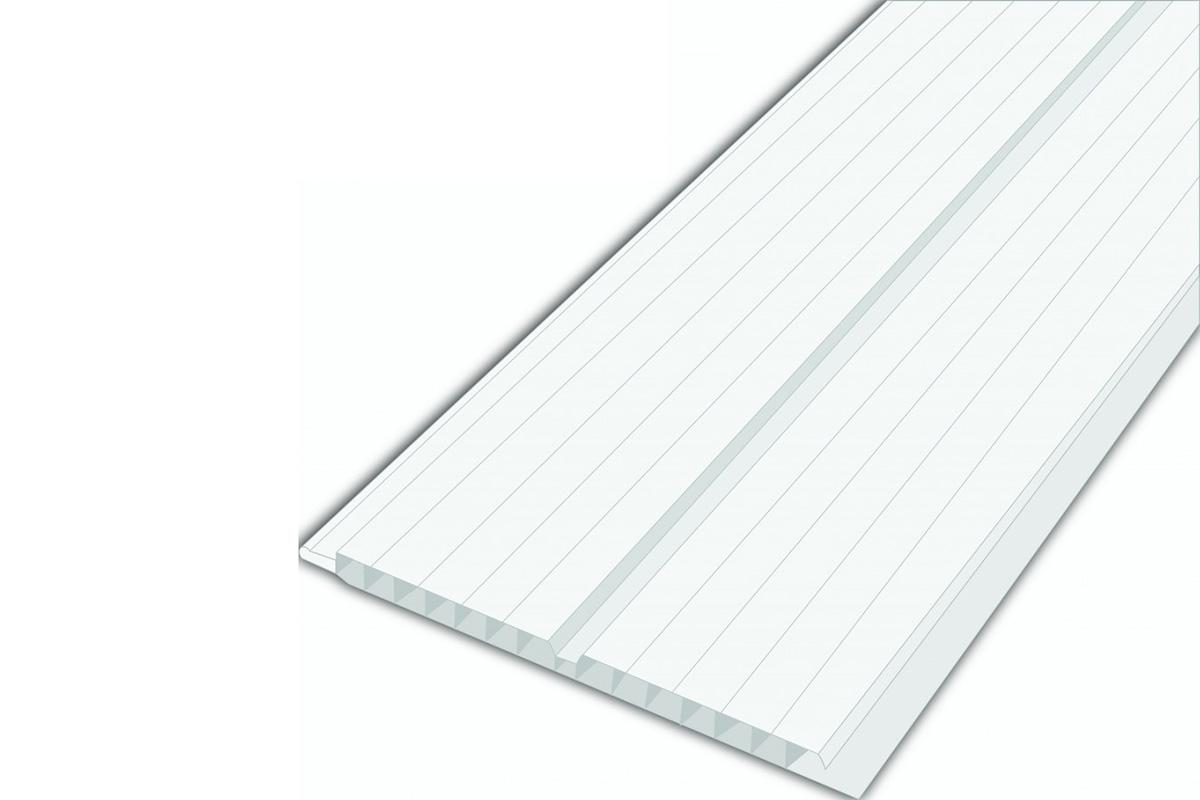 Forro Laminado em PVC Vincado com 6 Metros Branco